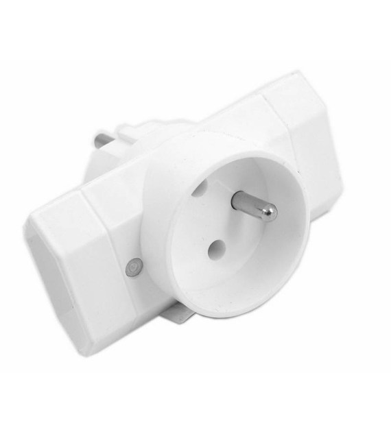 Rozgałęźnik 1o z/u + 2p b/u  R-21