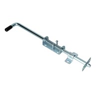 Rygiel do drzwi 420/14mm wąski ze sprężyną ocynk