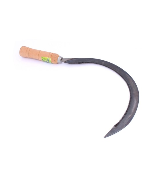 Sierp ogrodowy ząbkowany 45cm