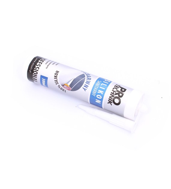Silikon sanitarny 300ml biały PRO-TECHNIK