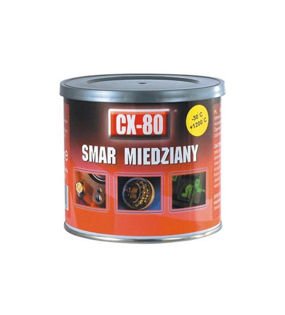 Smar miedziany CX80 0.5 kg. puszka 1200st