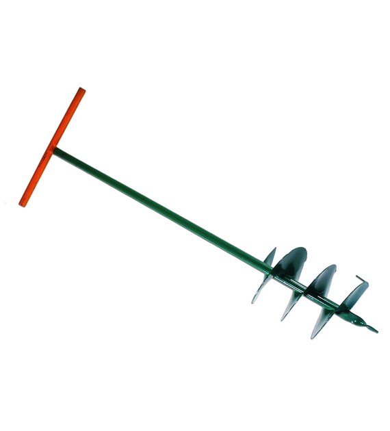 Świder ręczny do gleby 20cm potrójny