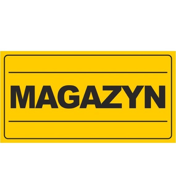 Tablica MAGAZYN  (12x22)