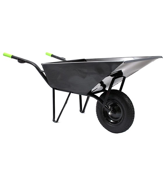 Taczka budowlana 100L 1.2mm głębok. z kołem 2PR