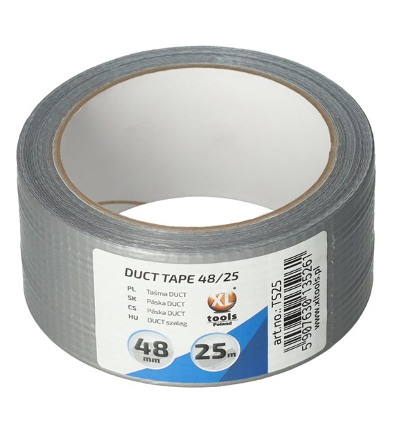 Taśma DUCT SREBRNA 48mm (szer) x25m (długość)