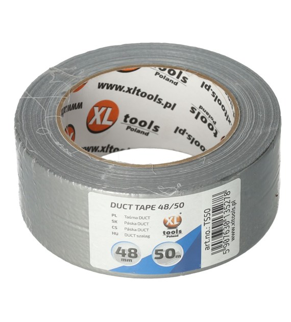 Taśma DUCT SREBRNA 48mm (szer) x50m (długość)