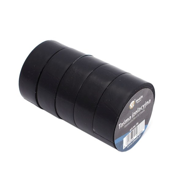 Taśma izolacyjna PCV 18mm/6.2m czarna