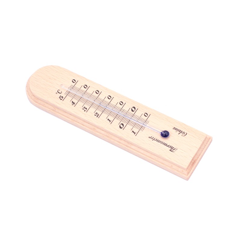 Termometr pokojowy drewniany 15cm XLTOOLS