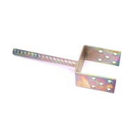 Podstawa słupa Y 80mm z prętem ocynk PS80U