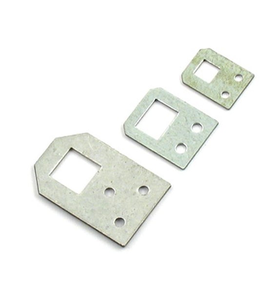 Uszko prostokątne 20x25mm średnie