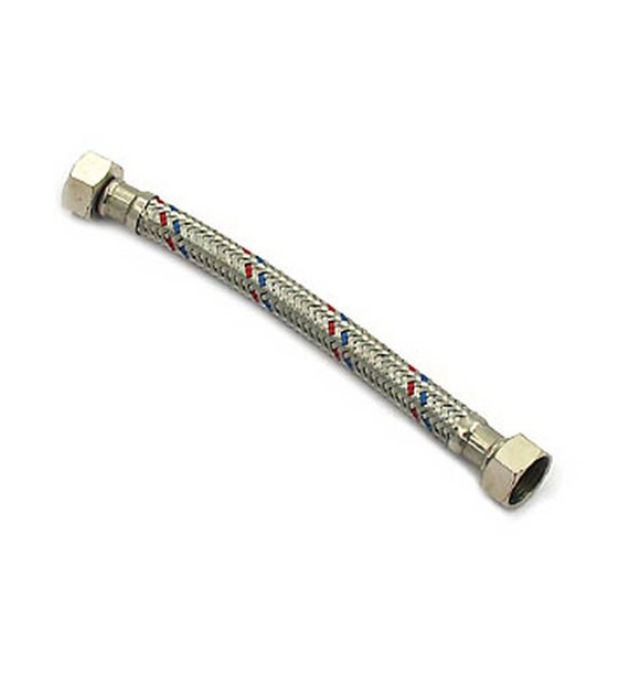 Wąż w oplocie 1/2' x1/2'  40cm INOX nak-nak /kraj/