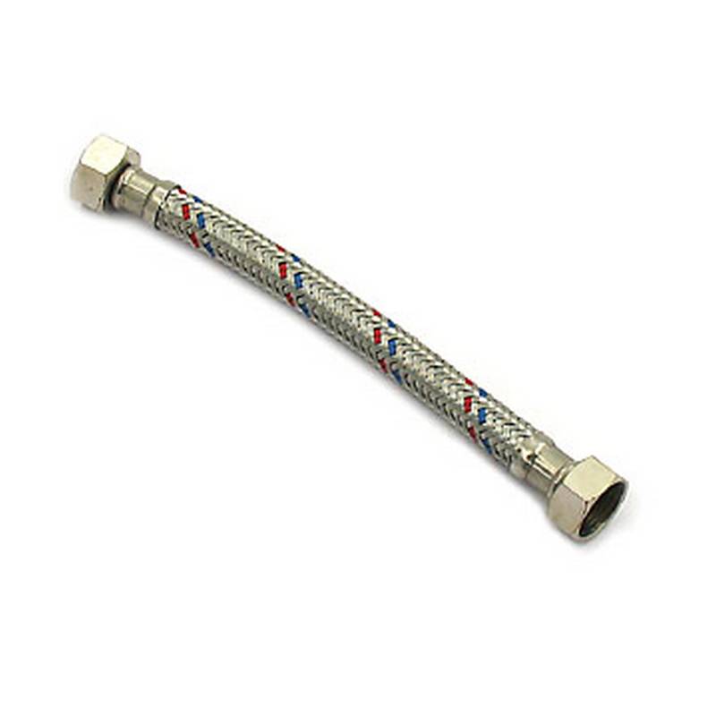 Wąż w oplocie 1/2' x1/2'  80cm INOX nak-nak /kraj/