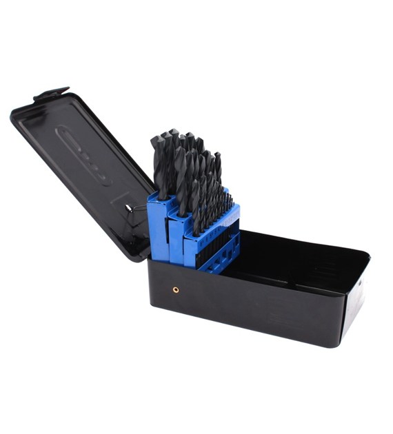 Wiertła do metalu 25cz 1.0-13mm HSS kaseta meta