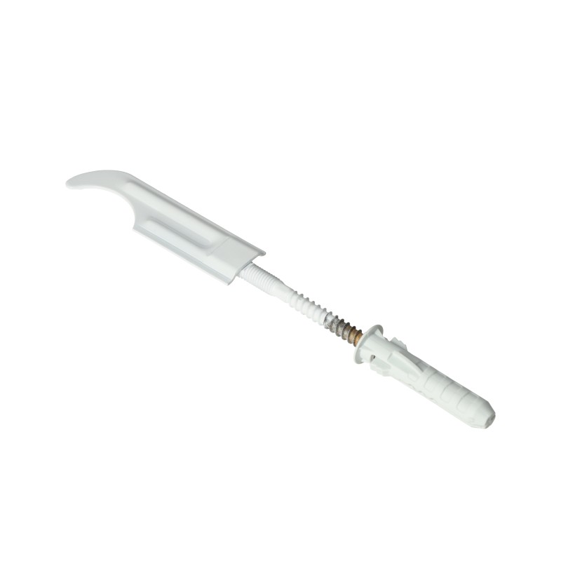 Wieszak grzejnikowy biały