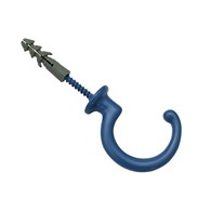 Wieszak malowany duży z wkrętem do betonu