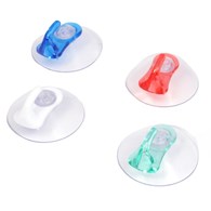 Wieszak przyssawka LUX duży mix kolorów