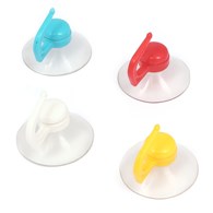 Wieszak przyssawka LUX mały mix kolorów