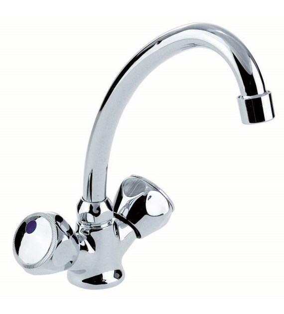 Bateria STANDARD pokr zlew 1-otwor B105