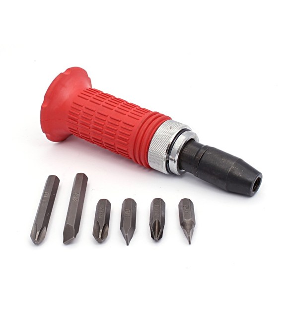 Wkrętak udarowy + końcówki XLTOOLS