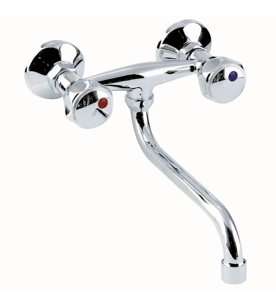 Bateria STANDARD pokr zlew ścienna B104