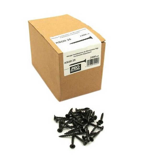 Wkręty do płyt gipsowych METAL  55mm box 500szt