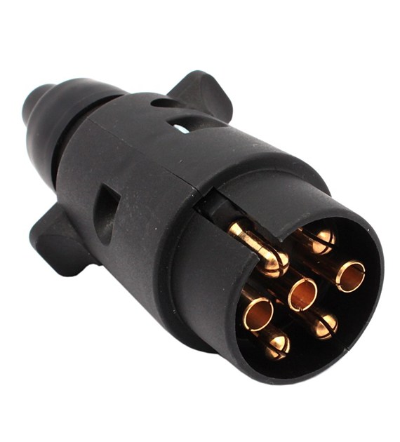 Wtyk gniazda 7 pin 12V plastik WGAP