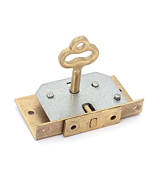 Zamek do kaset z kluczykiem 40x22x7mm