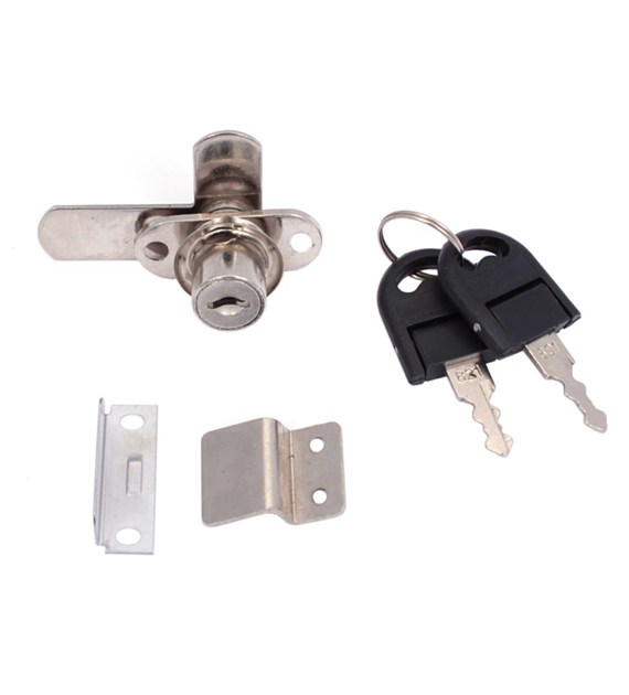 Zamek meblowy model 122 z blaszką  5250