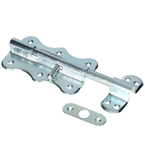 Zasuwka uniwersalna XL 100mm okrągła+zamkn.kłódkę