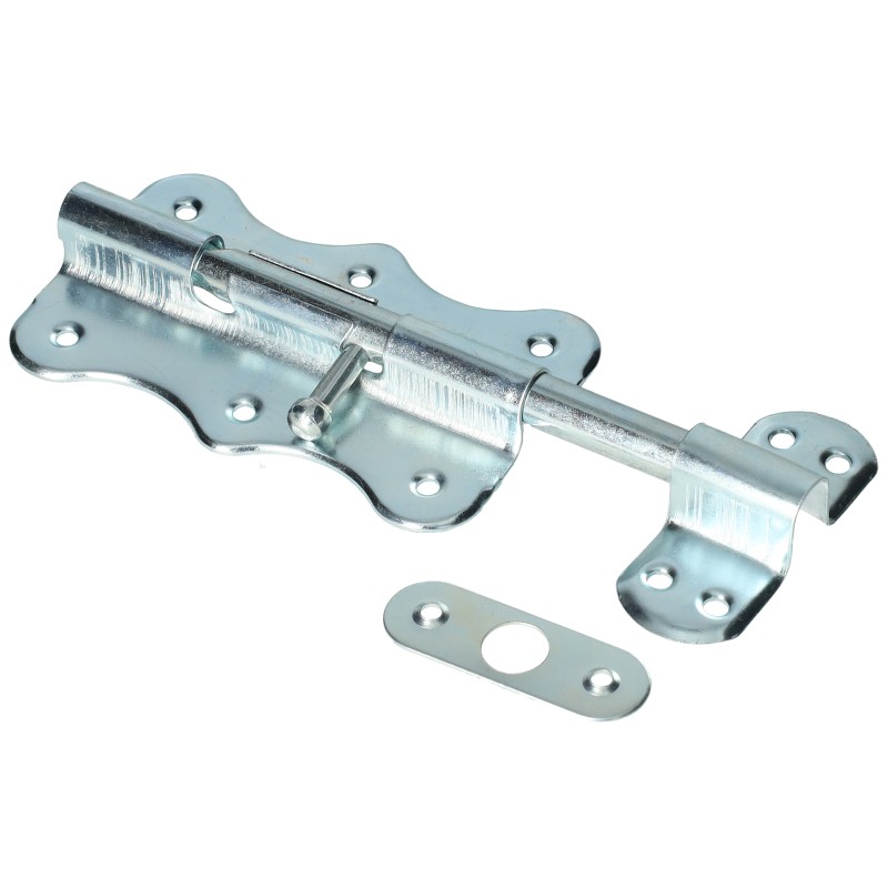 Zasuwka uniwersalna XL 100mm okrągła+zamkn.kłódkę