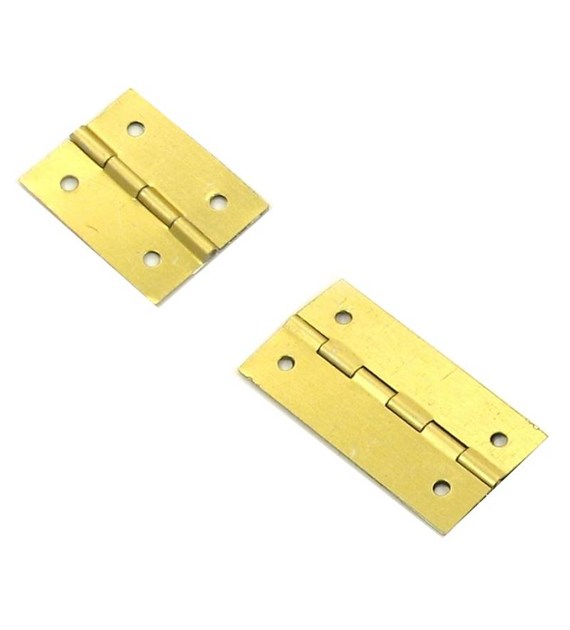 Zawias do kaset 30x16x0.2mm mosiądzowany