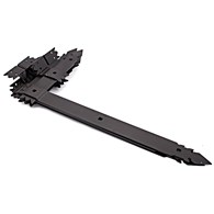 Zawias HRM czarny kątowy 30x60cm (kpl 4szt)