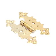 Zawias meblowy ZMU2 ozdobny symetryczny złoty