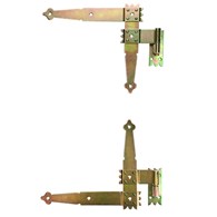 Zawias okiennicowy TFL kątowy 2szt góra/dół ocynk