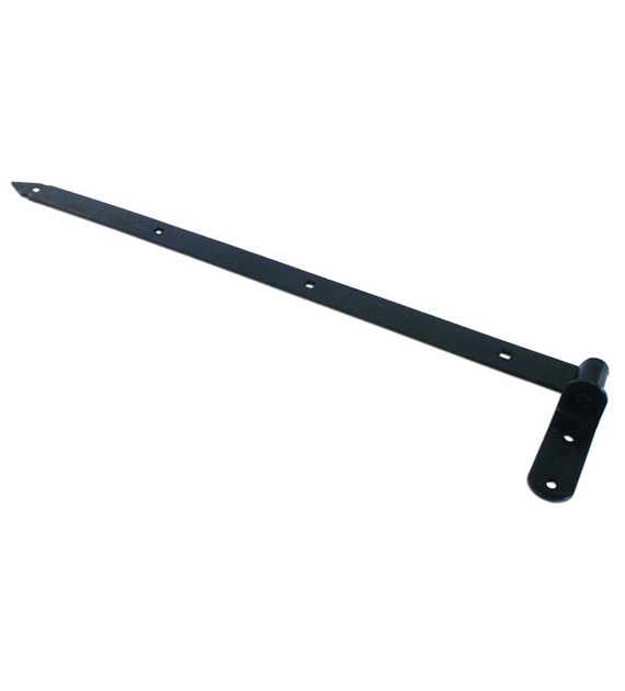 Zawias pasowy czarny TFL  400/30mm z czopem 14mm