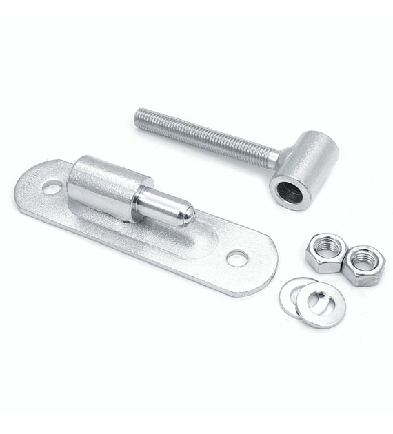 Zawias regulowany do przykręcenia M12 24mm z kulką