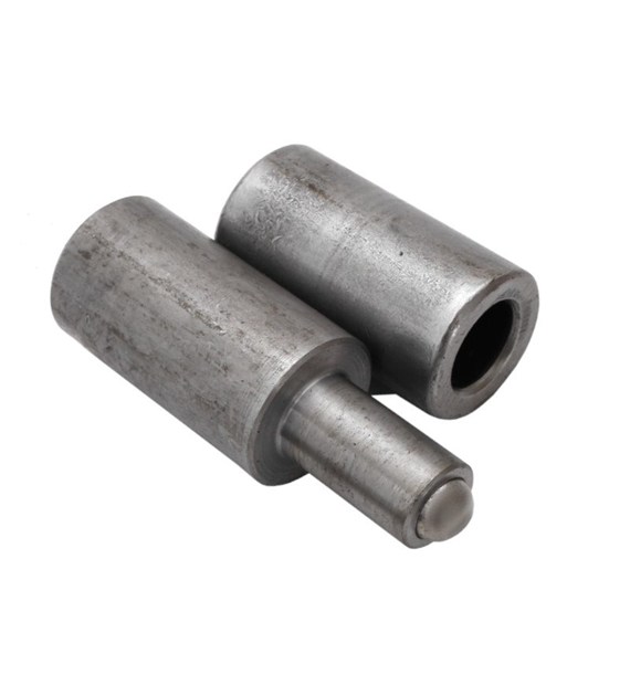 Zawias toczony do spawania LUX 25x100mm z kulką