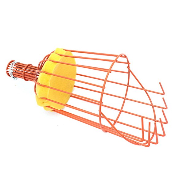 Zbierak do owoców metalowy z gąbką na kij