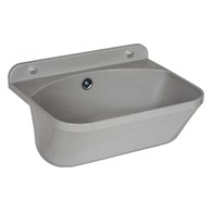 Zlew gospodarczy 460cm ciemny granit EKO