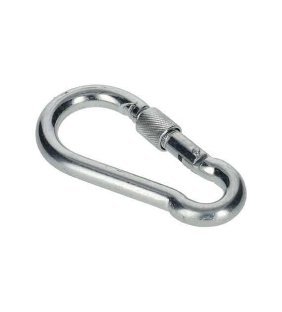 Karabińczyk skręcany 100x10mm DIN5299D