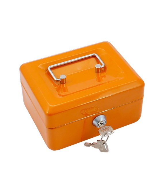 Kaseta kasjerska 150x120x90 zamek na klucz