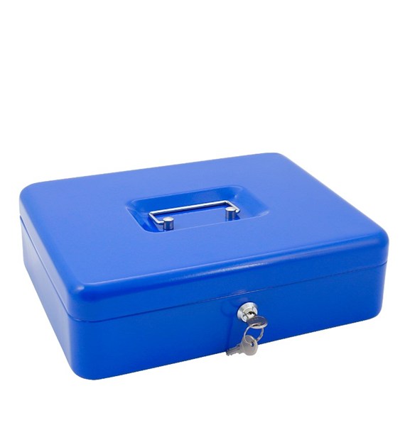 Kaseta kasjerska 300x240x90 zamek na klucz