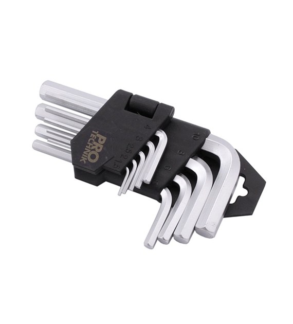 Klucze imbusowe krótkie CrV 1.5-10mm 9cz