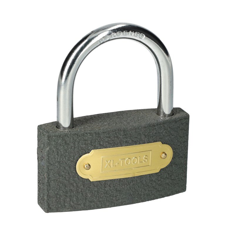 Kłódka żeliwna hartowana 20mm XLTOOLS 2-klucze