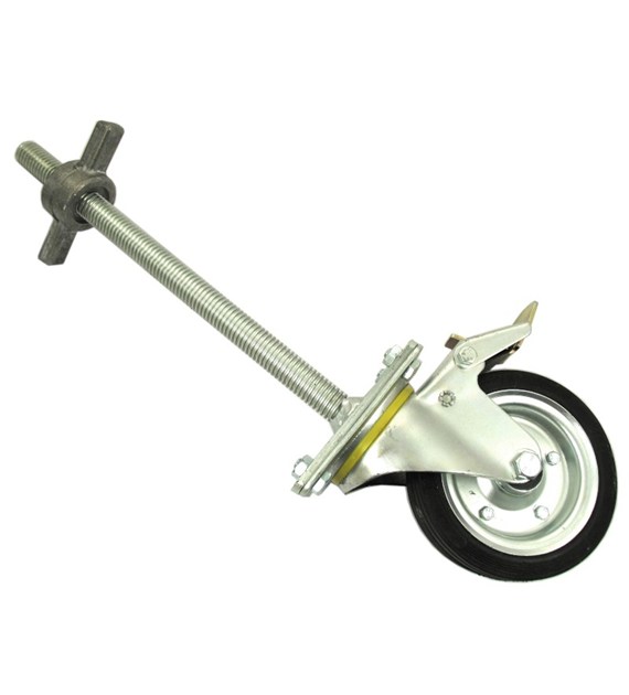 Koło do rusztowań 160mm *26 L=500+hamulec