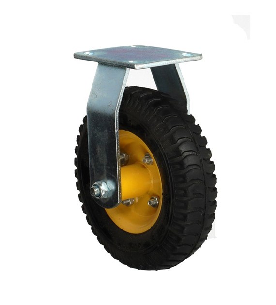Koło pneumatyczne 21/25cm podstawa stała FC80