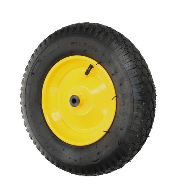 Kółko do taczki 4PR 390mm łożysko rolkowe + ośka