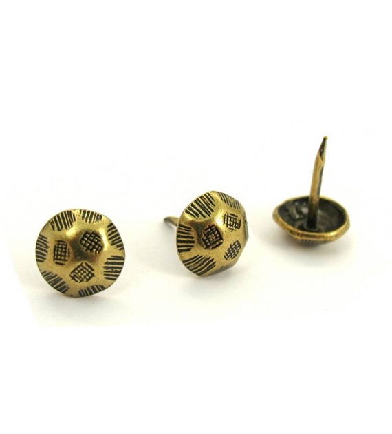 Gwoździe tapicerskie 11mm ozd 'grzybek' 100szt