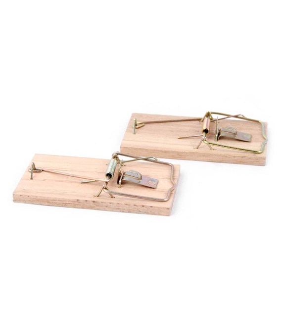 Myszołapka drewniana kpl 2szt/zawieszka