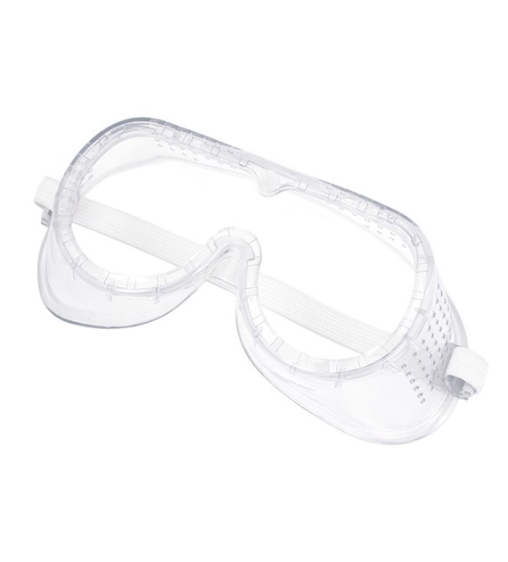 Okulary ochronne gogle gumka CE 1szt blister/worek